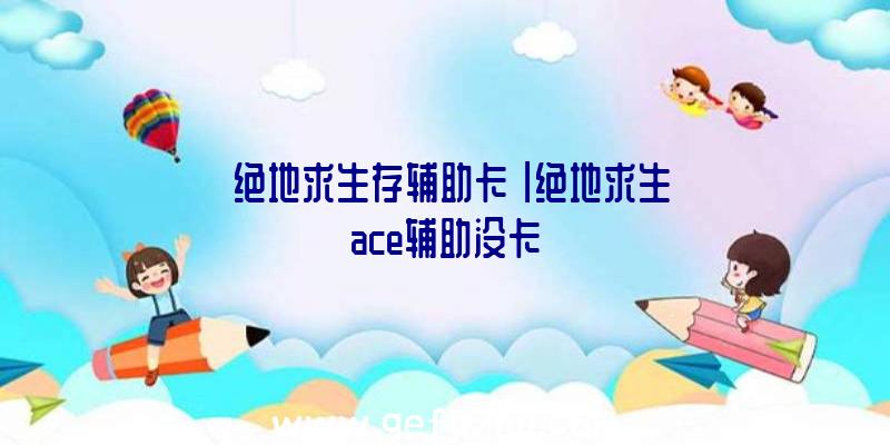 「绝地求生存辅助卡」|绝地求生ace辅助没卡